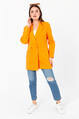 Düğmeli Oversize Orange Kruvaze Blazer Ceket